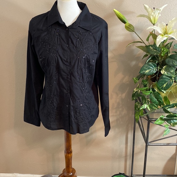 A.L.C. Tops - Longsleeve Black Top